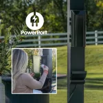 16x10 Evanston Wall Mounted Louvered Pergola - Image 5