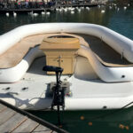 Pool Inflatable U Shaped Floating Sofa DWF Lounging - Image 3