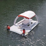 Pool Inflatable U Shaped Floating Sofa DWF Lounging - Image 4
